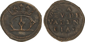 Medieval Coins
Jetón. LA SEU. VALENCIA. 0,84 grs. AE. Punto en leyenda. Cru-2482. MBC.
