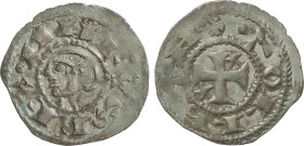 Medieval Coins
Dinero. ALFONSO I DE ARAGÓN. TOLEDO. 0,94 grs. Ve. Estrella en 2º y 3er cuadrantes. FAB-25.1. MBC+.