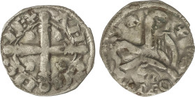 Medieval Coins
Dinero. ALFONSO IX. LEÓN. 0,65 grs. Ve. Cruz delante del león. FAB-121.1. MBC.