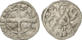 Medieval Coins
Dinero. ALFONSO IX. ¿SALAMANCA?. 0,58 grs. Ve. E delante del león. FAB-126. MBC-.