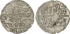 Medieval Coins
Dinero. ALFONSO X. SIN MARCA DE CECA. 0,59 grs. Ve. (Limpiada). FAB-227. MBC+.