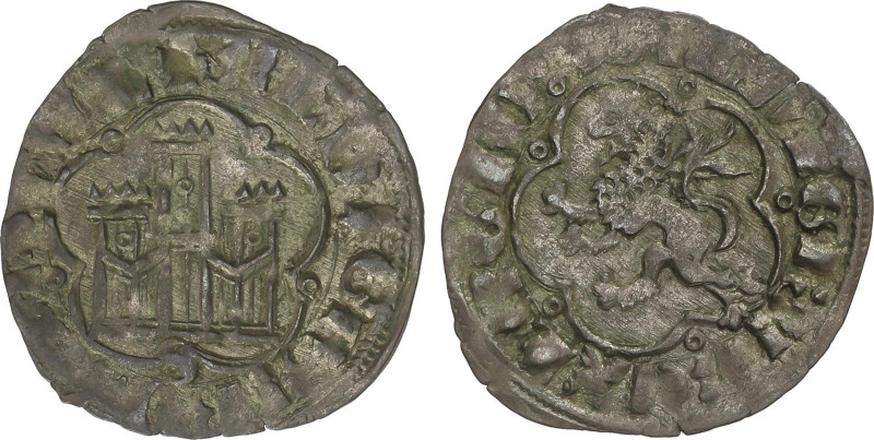 Medieval Coins
Dinero. ALFONSO XI. SEVILLA. 0,73 grs. Ve. FAB-353. MBC.