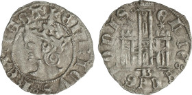 Medieval Coins
Cornado. ENRIQUE III. BURGOS. 0,75 grs. Ve. Con estrella los lados de la torre y B debajo el castillo. FAB-591.1. MBC.
