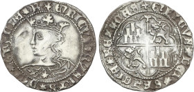 Medieval Coins
Real. ENRIQUE IV. TOLEDO. Anv.: ENRICVS; QVARTVS; DEI; GRACIA; R. Busto coronado a izquierda. Rev.: ENRICVS; DEI; GRACIA; REX; CAS. Ca...
