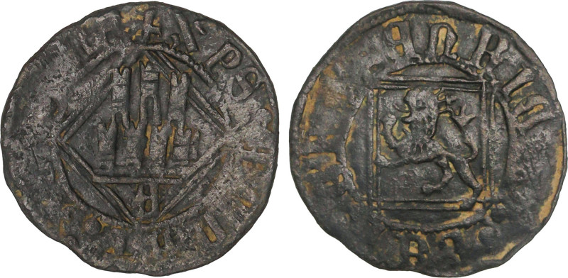 Medieval Coins
Blanca de rombo. ENRIQUE IV. ÁVILA. 1,11 grs. Ve. A bajo castill...