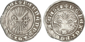 Spanish Monarchy
1/2 Real. BURGOS. 1,62 grs. AC-187. MBC.