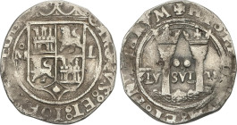 Spanish Monarchy
2 Reales. MÉXICO. 6,68 grs. M- Escudo - L. AC-101. MBC-.