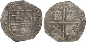 Spanish Monarchy
1 Real. S/F. SEVILLA. S / P - I. 3,29 grs. (Oxidaciones). AC-258. MBC-.