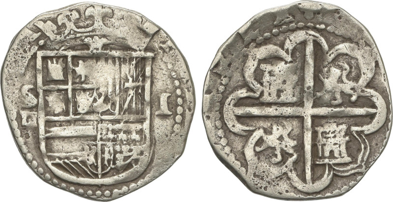 Spanish Monarchy
1 Real. S/F. SEVILLA. S / P - I. 3,27 grs. AC-258. MBC-.