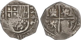 Spanish Monarchy
1 Real. 1596. SEVILLA. (B). 3,33 grs. AC-273. MBC-.