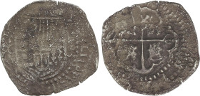 Spanish Monarchy
2 Reales. 1593. TOLEDO. C. 5,51 grs. (Pequeñas oxidaciones). ESCASA. AC-444. BC+.