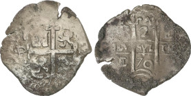 Spanish Monarchy
2 Reales. 1670/69. POTOSÍ. E. 5,67 grs. Oxidaciones. AC-387. MBC-/MBC.