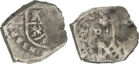 Spanish Monarchy
2 Reales. (1)694. SEVILLA. (M). Rev.: R-2. 5,25 grs. Tipo María. MUY ESCASA. AC-452. BC+/BC.