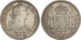 Spanish Monarchy
2 Reales. 1773. MÉXICO. F.M. 6,74 grs. AC-659. MBC+.