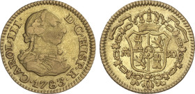 Spanish Monarchy
1/2 Escudo. 1783. MADRID. J.D. 1,72 grs. AC-1275. MBC.