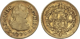 Spanish Monarchy
1/2 Escudo. 1779. SEVILLA. C.F. 1,76 grs. AC-1310. MBC.