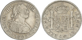 Spanish Monarchy
2 Reales. 1805. MÉXICO. T.H. 6,67 grs. AC-644. MBC.