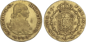 Spanish Monarchy
1 Escudo. 1793. MADRID. M.F. 3,37 grs. AC-1110. MBC.