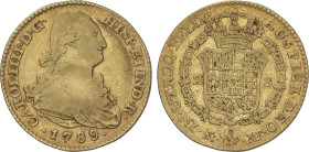 Spanish Monarchy
2 Escudos. 1789. MADRID. M.F. 6,67 grs. AC-1274. MBC.
