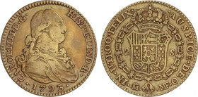 Spanish Monarchy
2 Escudos. 1793. MADRID. M.F. 6,7 grs. AC-1279. MBC.