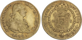 Spanish Monarchy
2 Escudos. 1802. SEVILLA. C.N. 6,65 grs. AC-1438. MBC.