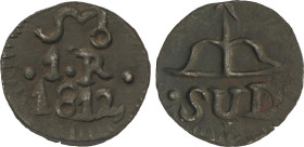Spanish Monarchy
1 Real. 1812. MORELOS. 1,95 grs. AE. AC-623. MBC.