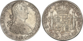 Spanish Monarchy
8 Reales. 1810. MÉXICO. H.J. 26,88 grs. AC-1314. MBC.