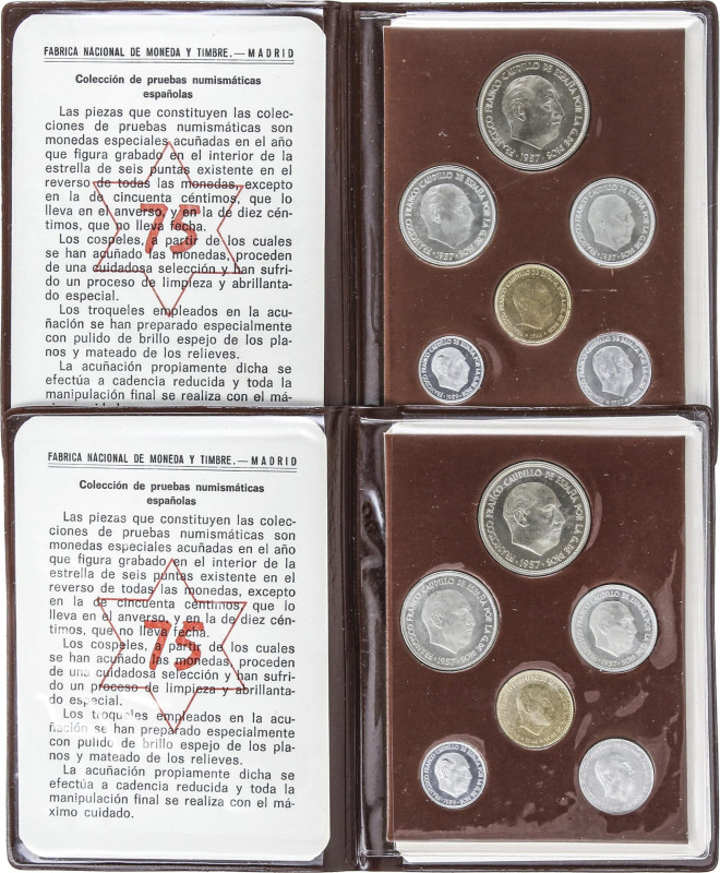 Peseta Period
Lote 20 series 6 monedas 10 Céntimos a 50 Pesetas. (*75). En cart...