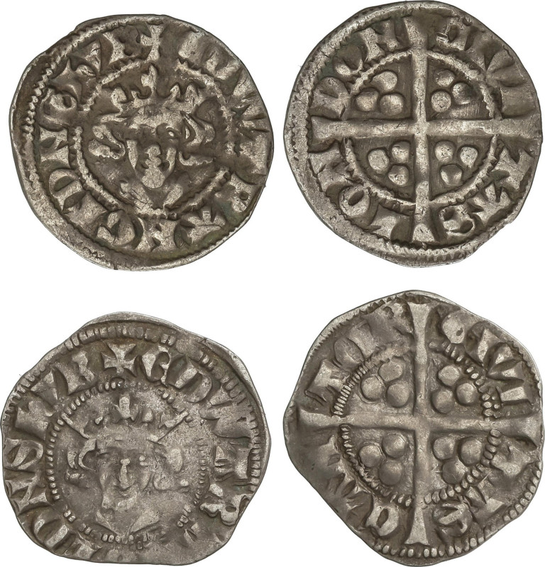 World Coins
Lote 2 monedas Penny. EDWARD I a III. CANTERBURY, LONDON. 1,41 y 1,...