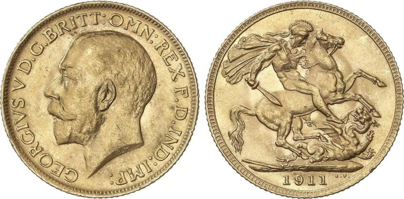 World Coins
Sovereign. 1911. GEORGE V. 7,96 grs. AU (917). (Golpecitos). Fr-404...