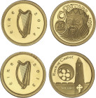 World Coins
Lote 2 monedas 20 Euros. 2013 y 2014. 0,50 grs (x2). AU. Arquitectura medieval irlandesa y Milenario Batalla de Clontarf. En estuches ori...