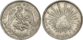 World Coins
8 Reales. 1899. MÉXICO. A.M. 26,86 grs. AR. (Golpecitos en canto). KM-409.2. MBC+.