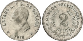 World Coins
2 Pesos. 1915. 6,32 grs. AR. KM-745. EBC.
