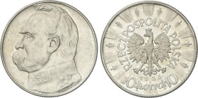 World Coins
10 Zlotych. 1936. 21,99 grs. AR. Jozef Pilsudski. Y-29. EBC+.