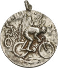 Spanish Medals
1er Premi Ginckama. 16-8-1916. ROCAFORT. AR. Ø 33 mm. Ciclistas. Leyenda Grabada. Con anilla. Grabador: Vallmitjana. Cru.M.-1625 difer...