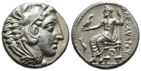 Silver (17.22 gr 25 mm)

Alexander the Great (336-323 BC)
Amphipolis mint
Tetradrachm