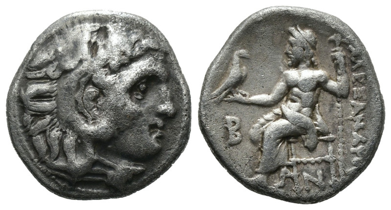Silver 4.11 gr 18 mmKings of Macedon, Antigonos I Monophthalmos (Strategos of As...