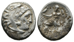Silver 4.23 gr 18 mm KINGS OF MACEDON. Alexander III 'the Great' (336-323 BC). Drachm