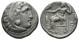 Silver 4.05 gr 17 mm KINGS OF MACEDON. Alexander III 'the Great' (336-323 BC). Drachm