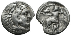 Silver 3.69 gr 17 mm KINGS OF MACEDON. Alexander III 'the Great' (336-323 BC). Drachm