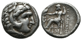 Silver 4.09 gr 16 mm KINGS OF MACEDON. Alexander III 'the Great' (336-323 BC). Drachm