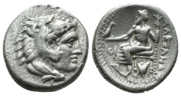 Silver 4.15 gr 17 mm KINGS OF MACEDON. Alexander III 'the Great' (336-323 BC). Drachm