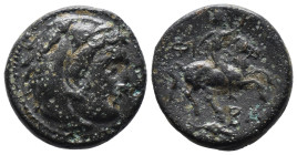 Bronze 5.78 gr 19 mm KINGS OF MACEDON. Antigonos II Gonatas (277/6-239 BC). Ae. Uncertain mint in Macedon.