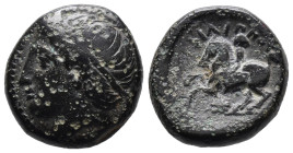Bronze 7.32 gr 18 mm KINGS OF MACEDON. Philip II (359-336 BC). Ae Unit. Uncertain mint in Macedon.