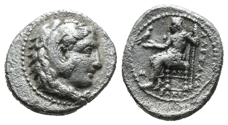 Silver 1.695 gr 14 mm MAKEDONIEN, KÖNIGREICH
Alexander III., 336-323 v. Chr. AR-...