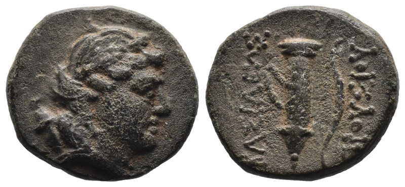 Bronze 4.28 gr 17 mm KINGS OF BITHYNIA. Prusias I Chloros, circa 230-182 BC.
