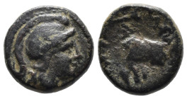 Bronze 2.79 gr 13 mm KINGS OF THRACE. Lysimachos (305-281 BC)