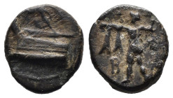 Bronze 1.12 gr 11 mm MACEDONIAN KINGDOM. Demetrius I Poliorcetes