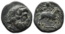 Bronze 3.35 gr 18 mm PISIDIA, Isinda. 1st century BC.