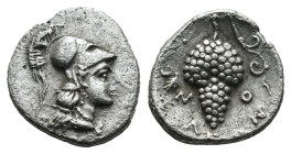 Silver 0.64 gr 11 mm CILICIA, Soloi. Circa 410-375 BC. Obol